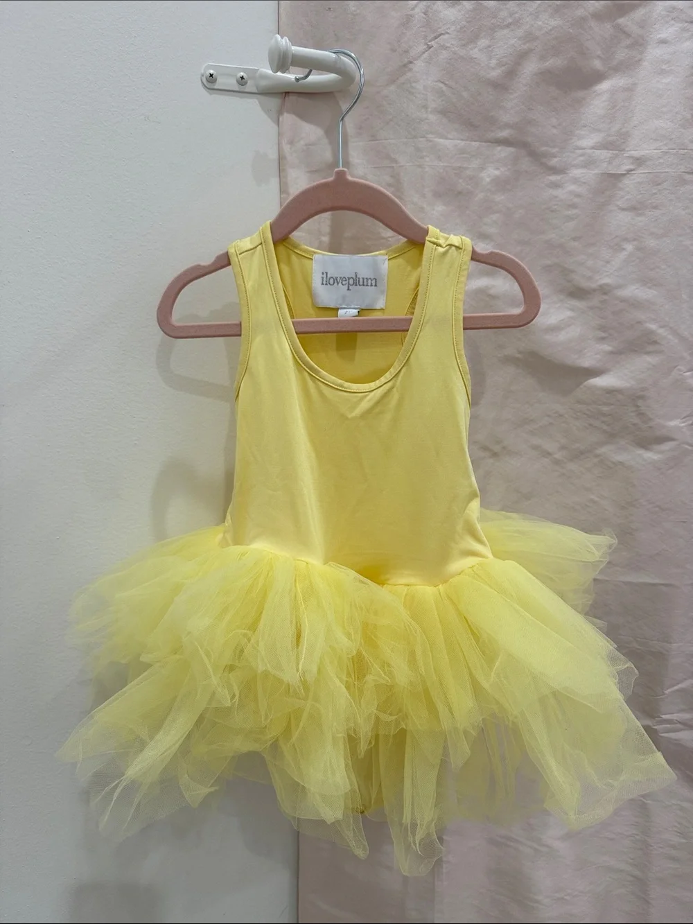 iloveplum Yellow Tulle Tutu Dress for Kids